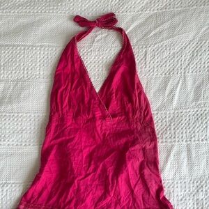 Vintage Backless Sicilian Summer Dress 🍝